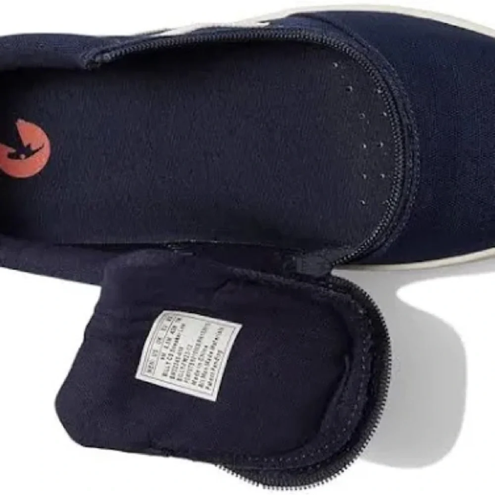 NEW Menβs Billy CS Sneaker Low Navy Blue White 7.5 M - Picture 6 of 7